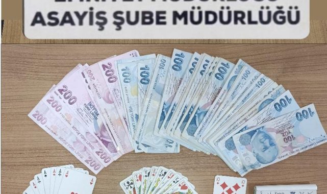Kumar oynayanlara suçüstü