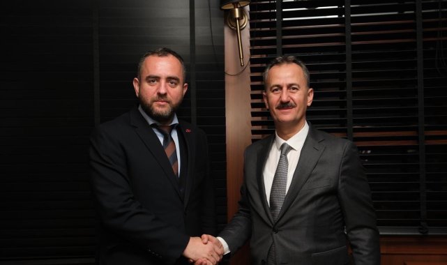 Savunma Sanayii Başkanı Görgün, Kuzey Makedonya İçişleri Bakanı Toshkovski ile bir araya geldi