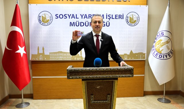 Sivas Belediyesi'nden emeklilere aylık 2 bin lira destek