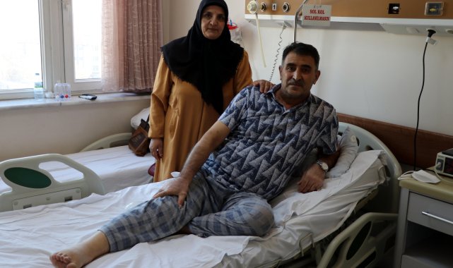 30 yıllık eşine yeni yıl hediyesi olarak böbreğini verdi