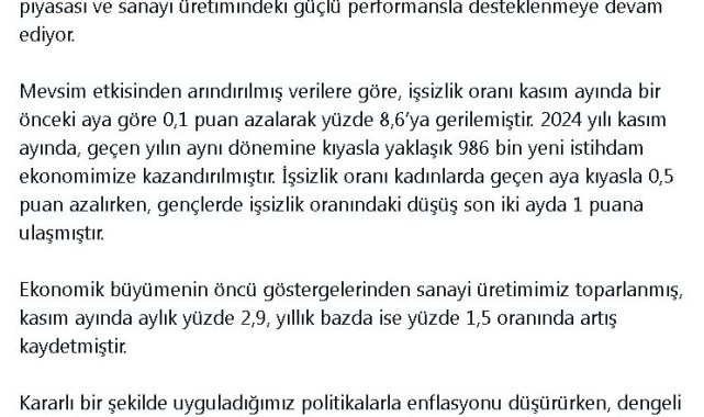 Cumhurbaşkanı Yardımcısı Yılmaz: Nihai amacımız kalıcı sosyal refahın sağlanması