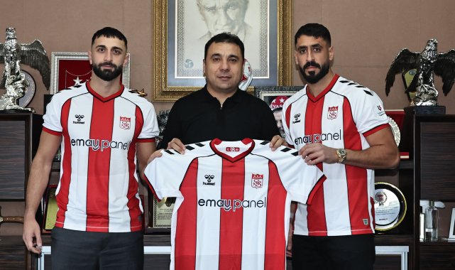 Efkan Bekiroğlu ve Tolga Ciğerci Sivasspor'da