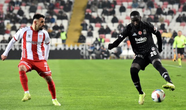 Sivasspor - Beşiktaş: 0-1