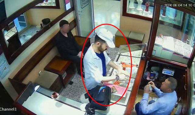 Takma sakal ve gözlükle gittiği iki kuyumcuyu 270 bin lira dolandıran şüpheli tutuklandı