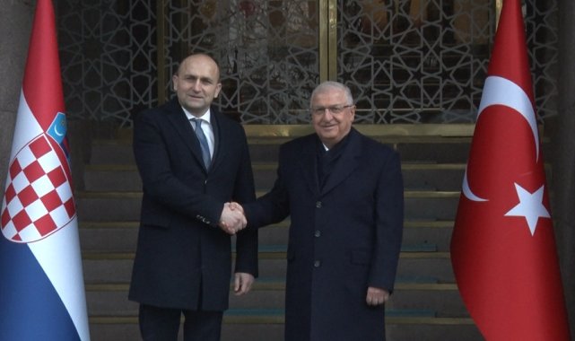Bakan Güler, Hırvat mevkidaşı Anusiç ile görüştü