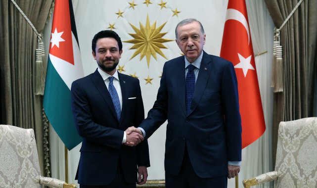Cumhurbaşkanı Erdoğan, Ürdün Veliaht Prensi Hüseyin'i kabul etti