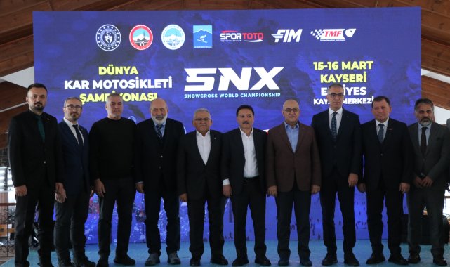 Erciyes'te FIM Dünya Kar Motosikleti Şampiyonası düzenlenecek