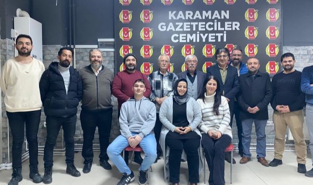Karaman Kent Konseyi'nden Gazetecilere Anlamlı Ziyaret