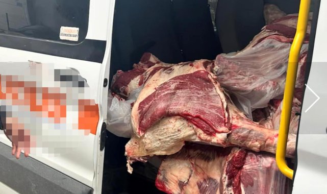 Personel servisinde et taşınan markete 1 milyon 305 bin lira ceza