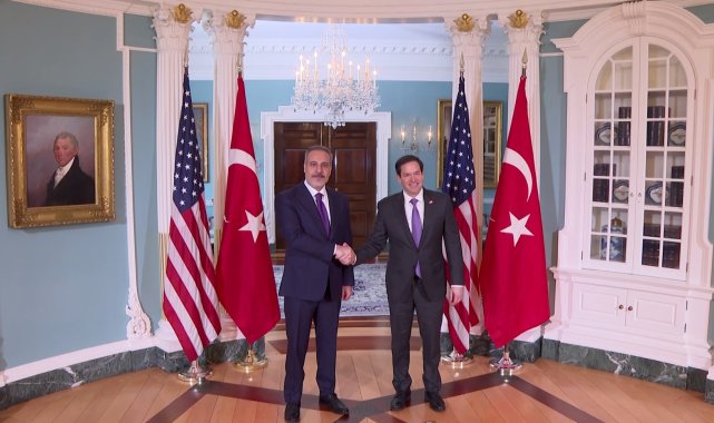 Bakan Fidan, ABD'li mevkidaşı Rubio ile bir araya geldi