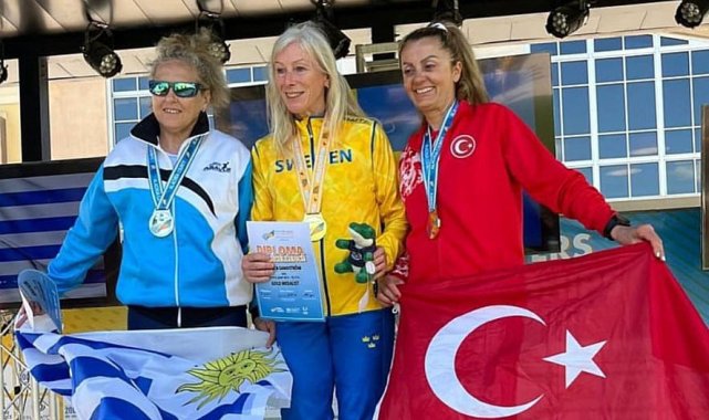 Master milli atlet Karadağ’dan Bronz madalya