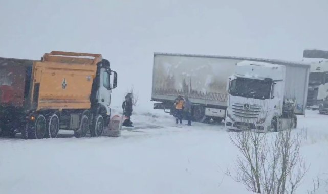 Sivas'ta kar yağışı