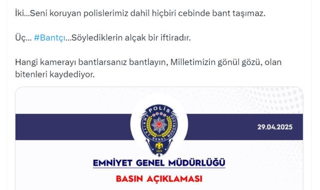 Bakan Yerlikaya: Koruma polislerimizin kameraları bantla kapatma görevi yoktur