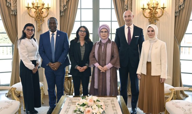 Emine Erdoğan, BM Genel Sekreteri Çocuklara Yönelik Şiddet Özel Temsilcisi M'jid ile görüştü