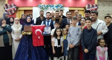 Karamanlı gazetecinin mutlu günü!