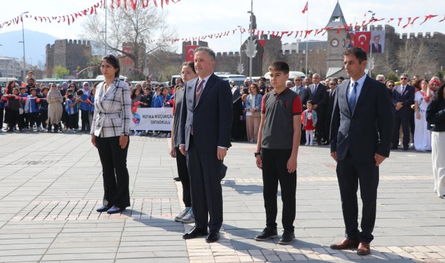 Kayseri'de 23 Nisan kutlaması