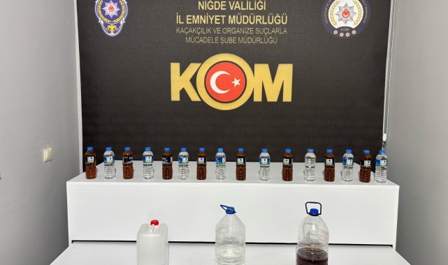 Niğde'de kaçakçılık operasyonu: 5 gözaltı