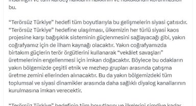 AK Partili Çelik: 'Terörsüz Türkiye', ülkemizin 'iç cephe'sinin güçlenmesine stratejik katkılar sağlayacak