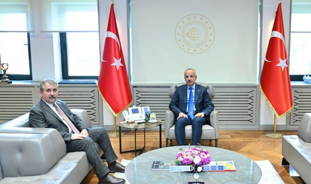 BBP Genel Başkanı Destici, Bakan Uraloğlu'nu ziyaret etti