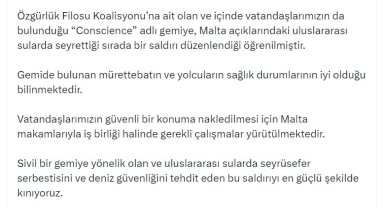 Dışişleri Sözcüsü Keçeli: Malta'da saldırıya uğrayan gemideki vatandaşlarımızın nakli için çalışmalar yürütülmekte