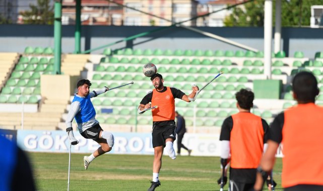 Ampute A Milli Futbol Takımı, Kırşehir kampında Polonya turnuvasına hazırlanıyor