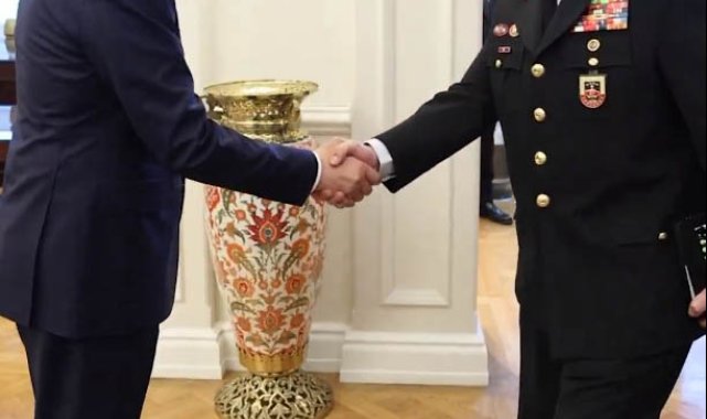 Bakan Yerlikaya, Jandarma Genel Komutanı Orgeneral Çardakcı'yı kabul etti