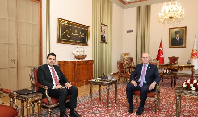 TBMM Başkanı Kurtulmuş, Abdullah Eren'i kabul etti
