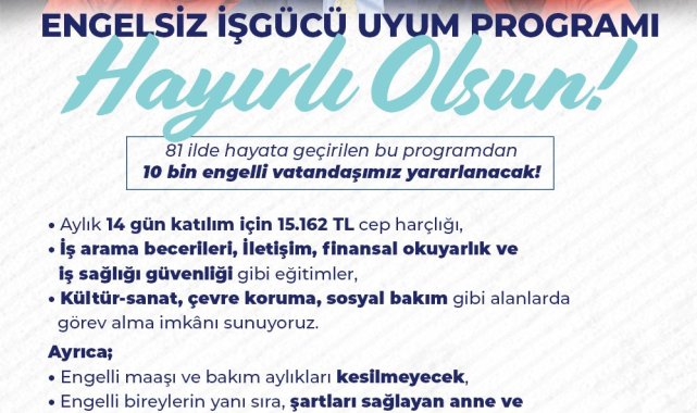 'Engelsiz İşgücü Uyum Programı' hayata geçirildi