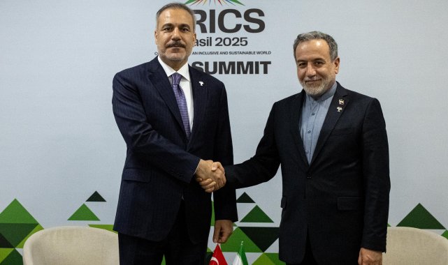 Bakan Fidan, İranlı mevkidaşı Arakçi ile görüştü