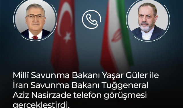 Bakan Güler, İranlı mevkidaşı ile görüştü