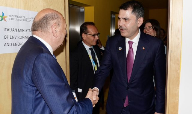 Bakan Kurum, İtalya'da temaslarına devam ediyor