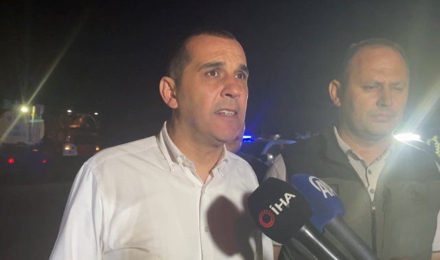 Çankırı'da orman yangını