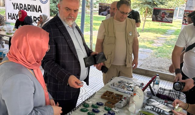 Eğitim Bir-Sen'den Gazze İçin yardım kermesi