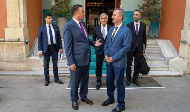 Haluk Görgün, TDT Genel Sekreteri Omuralıev ile görüştü