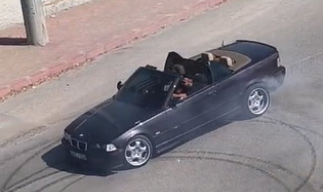 Kırşehir'de otomobiliyle drift atan sürücüye 46 bin TL ceza