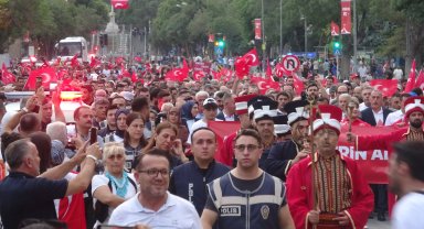 Konya'da '15 Temmuz Demokrasi ve Milli Birlik Günü' anıldı