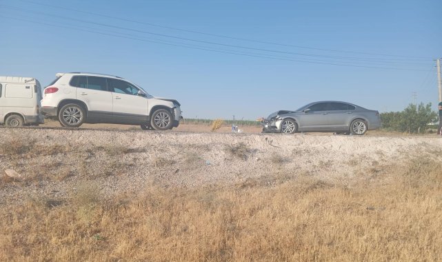 Konya'da otomobiller çarpıştı: 1 ölü, 6 yaralı