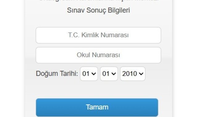 LGS sınav sonuçları açıklandı; 719 öğrenci tam puan aldı