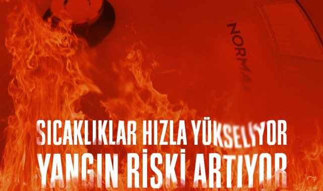 OGM'den 1 hafta için 'orman yangını riski' uyarısı