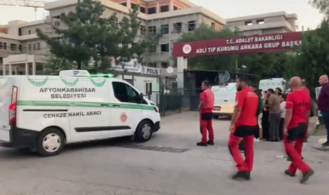Orman şehitlerinin naaşları Ankara Adli Tıp Kurumu'na getirildi