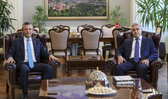 Özgür Özel, Yargıtay Cumhuriyet Başsavcısı Şentürk'ü ziyaret etti