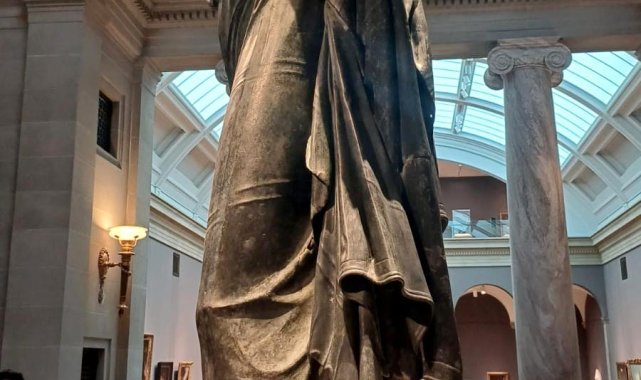 Roma İmparatoru Marcus Aurelius'un bronz heykeli, 65 yıl sonra Türkiye'de