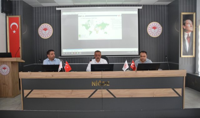 Tarım sayımı için görev alacak personele eğitim verildi