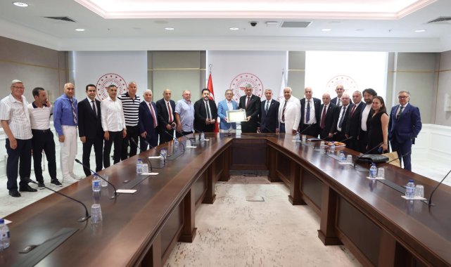 TÜRFAD'tan, Bakan Memişoğlu'na nezaket ziyareti