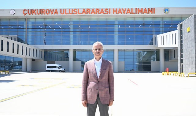 Bakan Uraloğlu: Çukurova Uluslararası Havalimanı'nı, 5,1 milyon yolcuya hizmet verdi
