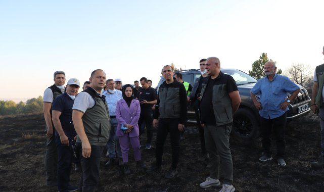 Çankırı'da çıkan orman yangını kontrol altına alındı