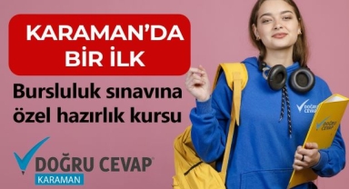 Karaman’da bir ilk; 