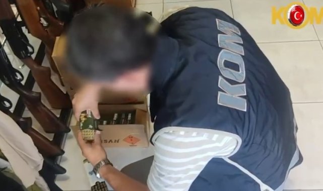 Kayseri'de envarter dışı kalan mühimmatları satan şüpheli yakalandı