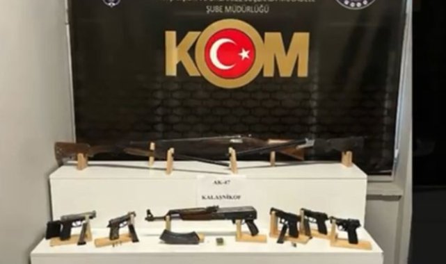 Kayseri'de silah ticareti: 5 gözaltı