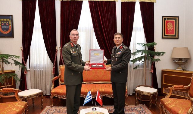 1'inci Ordu Komutanı Orgeneral Ersay, Yunan mevkidaşı Papastathopoulos ile görüştü